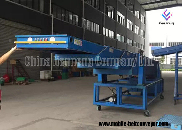 Multi - Transportband van de Stadium de Verlengbare Telescopische Riem 220V - 440V voor Mijnbouw