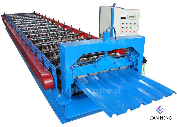 De gekleurde Machine van het Staal Trapezoïdale Walsen van metaal, Automatisch PLC Controlemetaal die Machine vormen