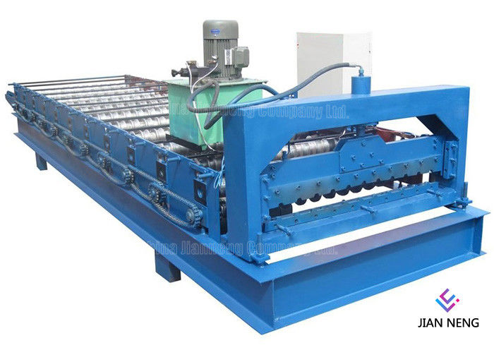 De gekleurde Machine van het Staal Trapezoïdale Walsen van metaal, Automatisch PLC Controlemetaal die Machine vormen