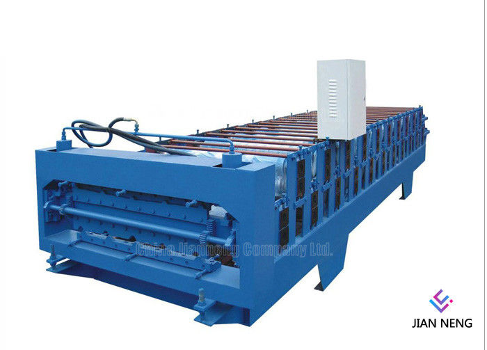 De gekleurde Machine van het Staal Trapezoïdale Walsen van metaal, Automatisch PLC Controlemetaal die Machine vormen