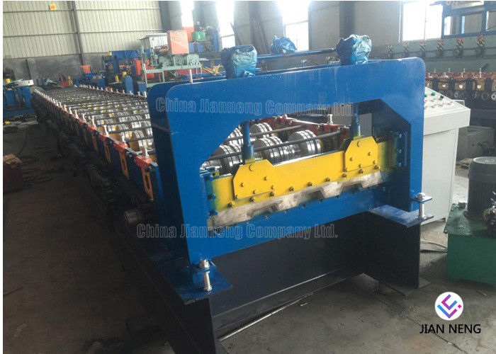 4kw standaardmetaalbroodje die Machine, de Machine van het Dakwerkblad met PLC van Siemens Controle vormen