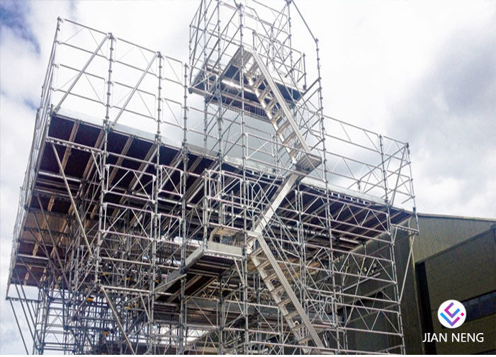 2.5*1.2*3m de Dikkere Antislip Toren van de Traptoegang voor Hoge Hoogtebouw