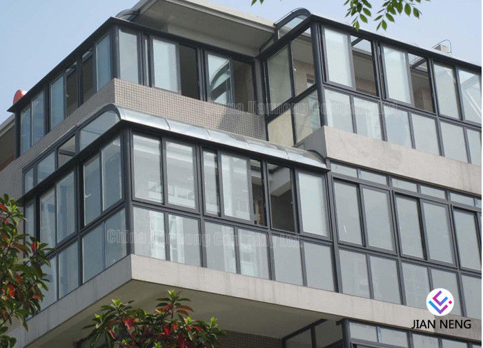 De Lage Vensters en de Deuren van het Gordijngevelaluminium - e-Glas voor de Bureaubouw