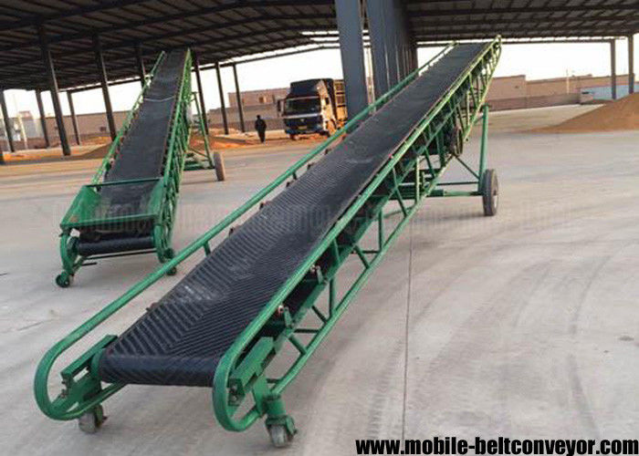 De mobiele Draagbare Transportband van de de Containerriem van de Korrellading voor het Kader van het KorrelKoolstofstaal