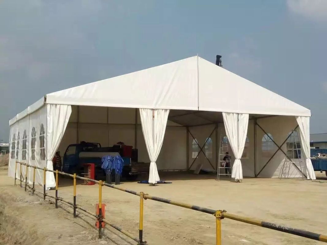 Aangepaste van het Kaderpvc van het Groottealuminium de Dekkings Openluchttent voor het Leven/Opslag