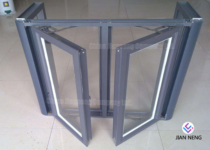 Geluiddichte het Aluminiumvenster van het Glasprofiel en de Standaardgrootte van van Deurvensters en Deuren